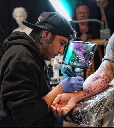 Gabriel Garcia Tattoo Artist at Lost Edge Tattoo Austin Texas